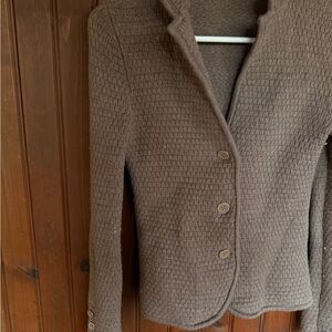Talbots Brown Wool Blazer